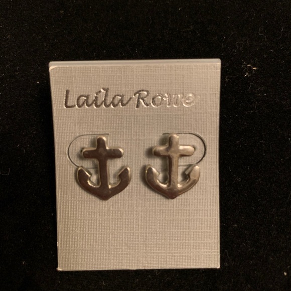 Anchor earrings by Laila Rowe - Picture 1 of 1